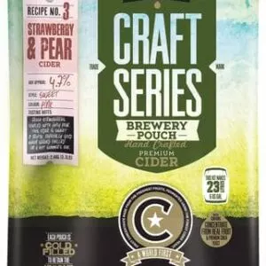 Mangrove Jack's Craft Series Strawberry Pear Cider Pouch
