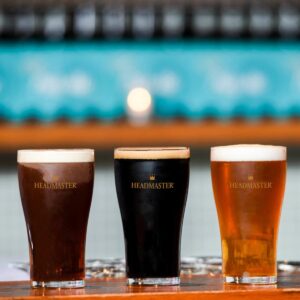 Headmaster Crown 425ml Beer Glass